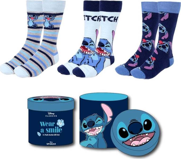 Lilo & Stitch Stitch Ponožky vícebarevný - Merchstore.cz Lilo & Stitch Stitch Ponožky vícebarevný - Merchstore.cz