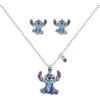 Lilo & Stitch Stitch Sada šperků stríbrná - Merchstore.cz
