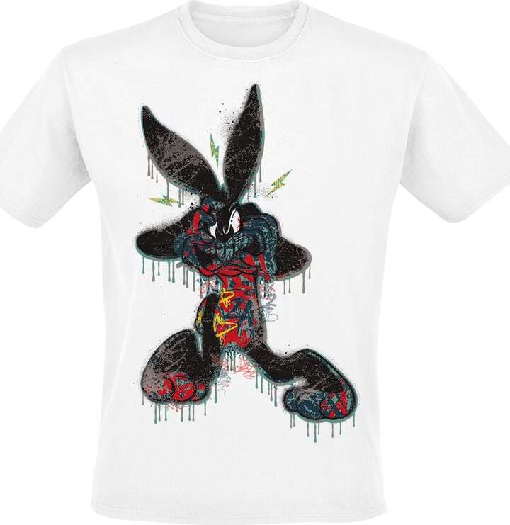 Looney Tunes Bugs Bunny - Dripping Paint Tričko bílá - Merchstore.cz Looney Tunes Bugs Bunny - Dripping Paint Tričko bílá - Merchstore.cz