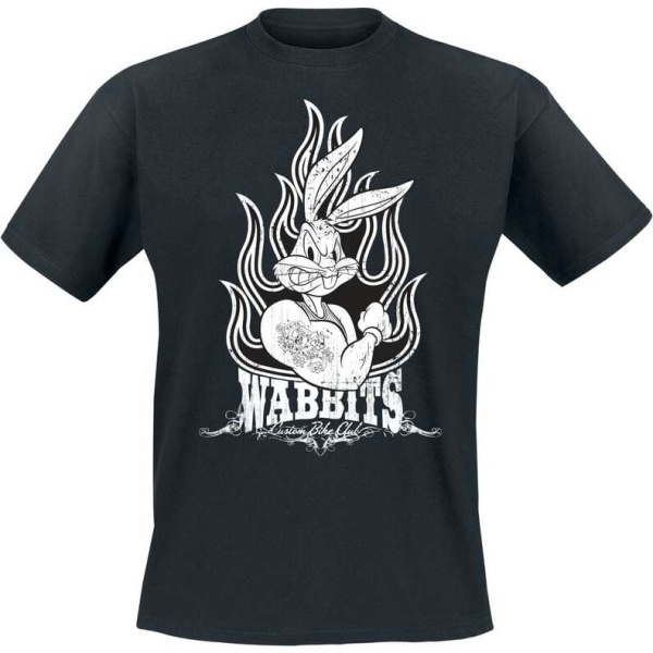 Looney Tunes Bugs Bunny - Wabbits Tričko černá - Merchstore.cz