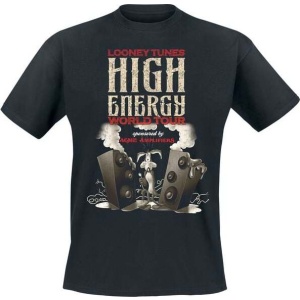 Looney Tunes Coyote - High Energy Tričko černá - Merchstore.cz