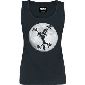 Looney Tunes Coyote - Moon Jump Dámský top černá - Merchstore.cz