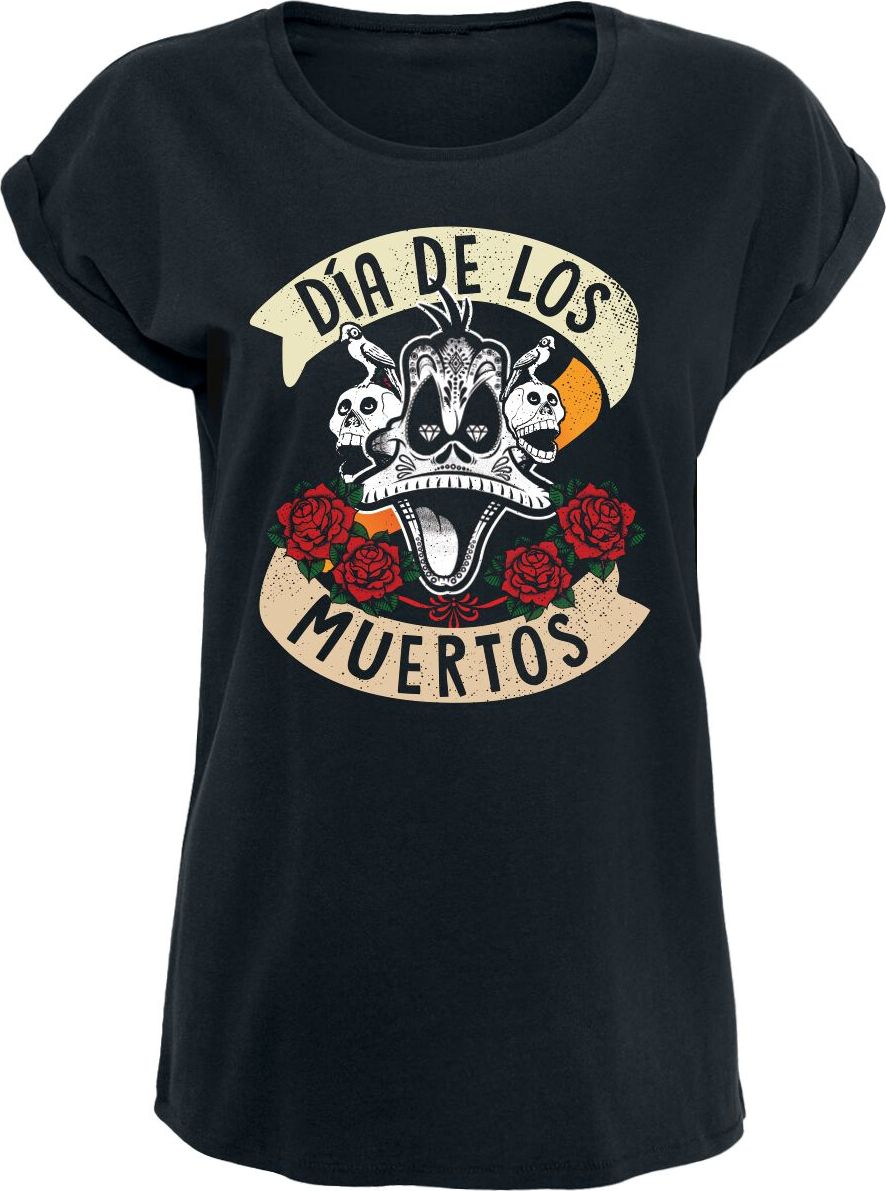 Looney Tunes Dia De Los Muertos Dámské tričko černá - Merchstore.cz Looney Tunes Dia De Los Muertos Dámské tričko černá - Merchstore.cz