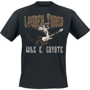 Looney Tunes Looney Tunes - Coyote Tričko černá - Merchstore.cz