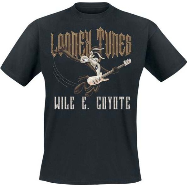 Looney Tunes Looney Tunes - Coyote Tričko černá - Merchstore.cz