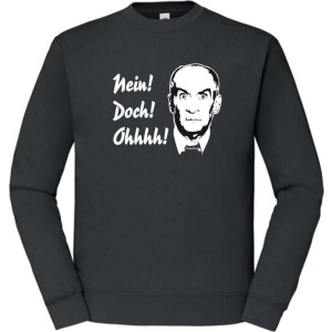 Louis de Funès Nein! Doch! Ohhh! Mikina černá - Merchstore.cz