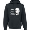 Louis de Funès Nein! Doch! Ohhh! Mikina s kapucí černá - Merchstore.cz