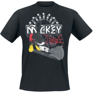 Mickey & Minnie Mouse Mickey - Rock Tričko černá - Merchstore.cz