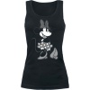 Mickey Mouse Minnie Grey Beauty Dámský top černá - Merchstore.cz