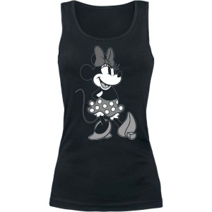 Mickey Mouse Minnie Grey Beauty Dámský top černá - Merchstore.cz