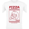 Molang Pizza Box Tričko bílá - Merchstore.cz