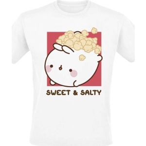 Molang Popcorn Box Tričko bílá - Merchstore.cz