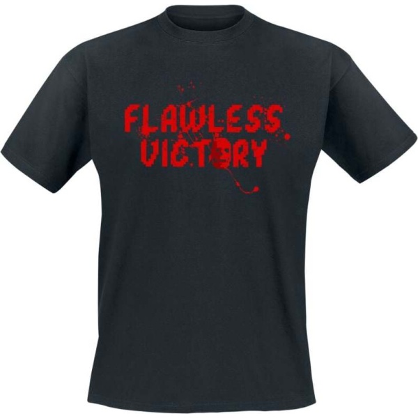 Mortal Kombat Flawless Victory Tričko černá - Merchstore.cz