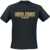 Mortal Kombat Klassik Logo Tričko černá - Merchstore.cz