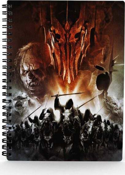Pán prstenů 3D notes Mordor Evil Army Poznámkový blok vícebarevný - Merchstore.cz Pán prstenů 3D notes Mordor Evil Army Poznámkový blok vícebarevný - Merchstore.cz