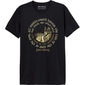 Pán prstenů All Middle Earth Tričko černá - Merchstore.cz