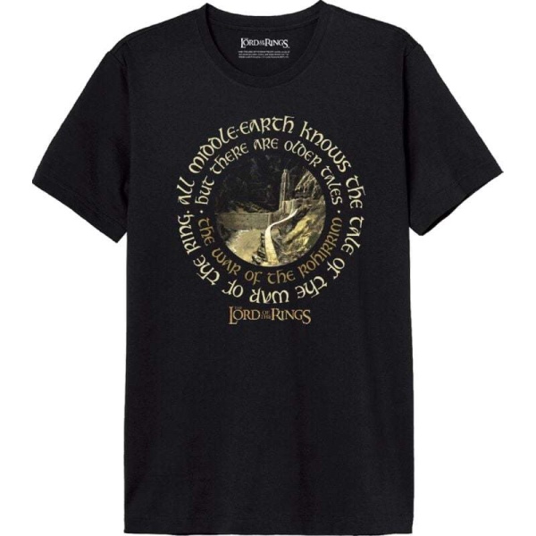 Pán prstenů All Middle Earth Tričko černá - Merchstore.cz