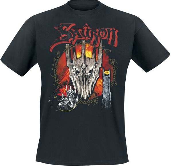 Pán prstenů Sauron Tričko černá - Merchstore.cz Pán prstenů Sauron Tričko černá - Merchstore.cz