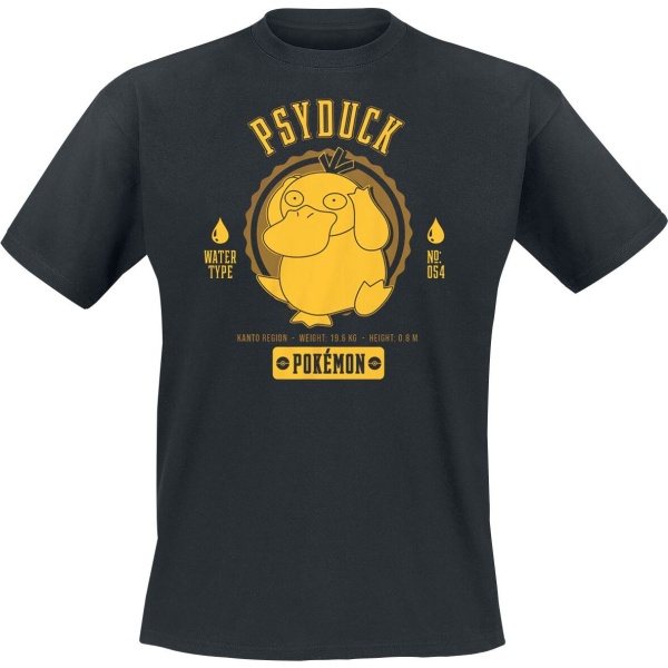 Pokémon Enton Tričko černá - Merchstore.cz