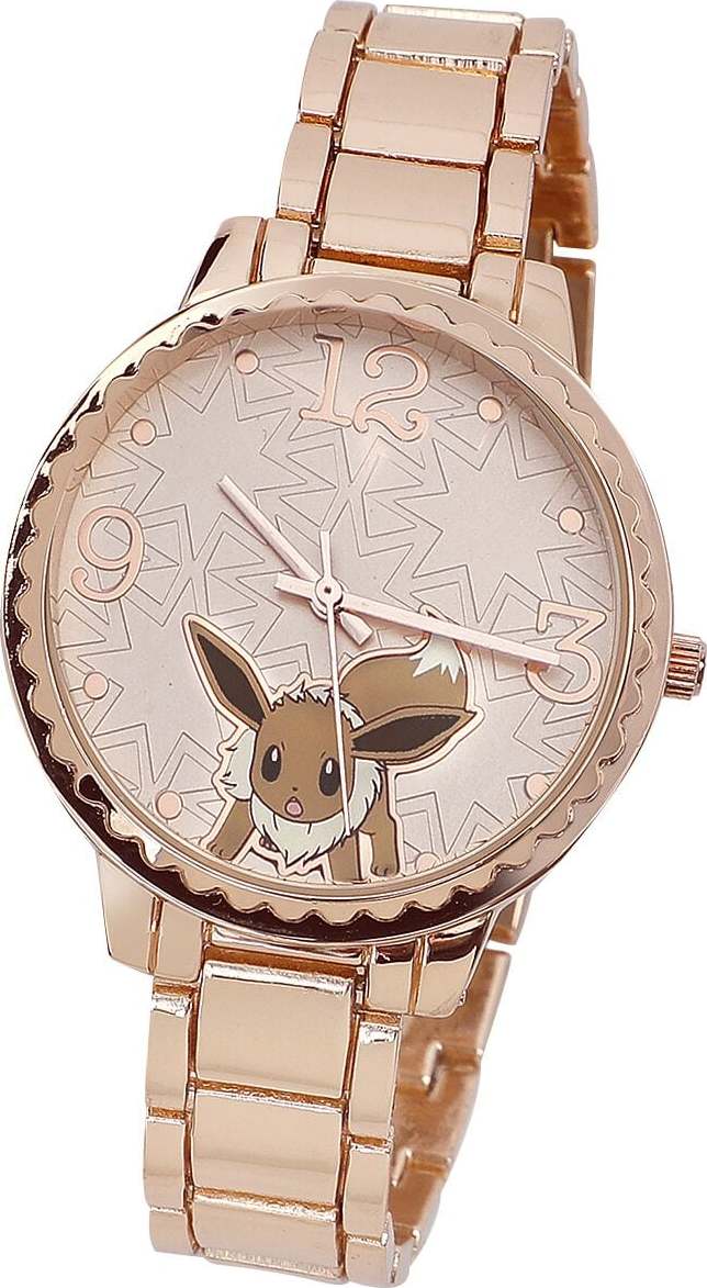 Pokémon Evoli Náramkové hodinky zlatá - Merchstore.cz Pokémon Evoli Náramkové hodinky zlatá - Merchstore.cz