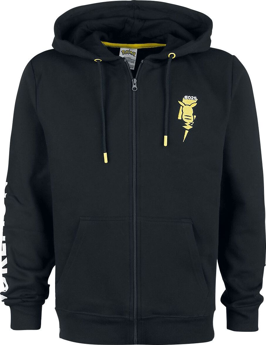 Pokémon Pikachu Mikina s kapucí na zip černá - Merchstore.cz Pokémon Pikachu Mikina s kapucí na zip černá - Merchstore.cz