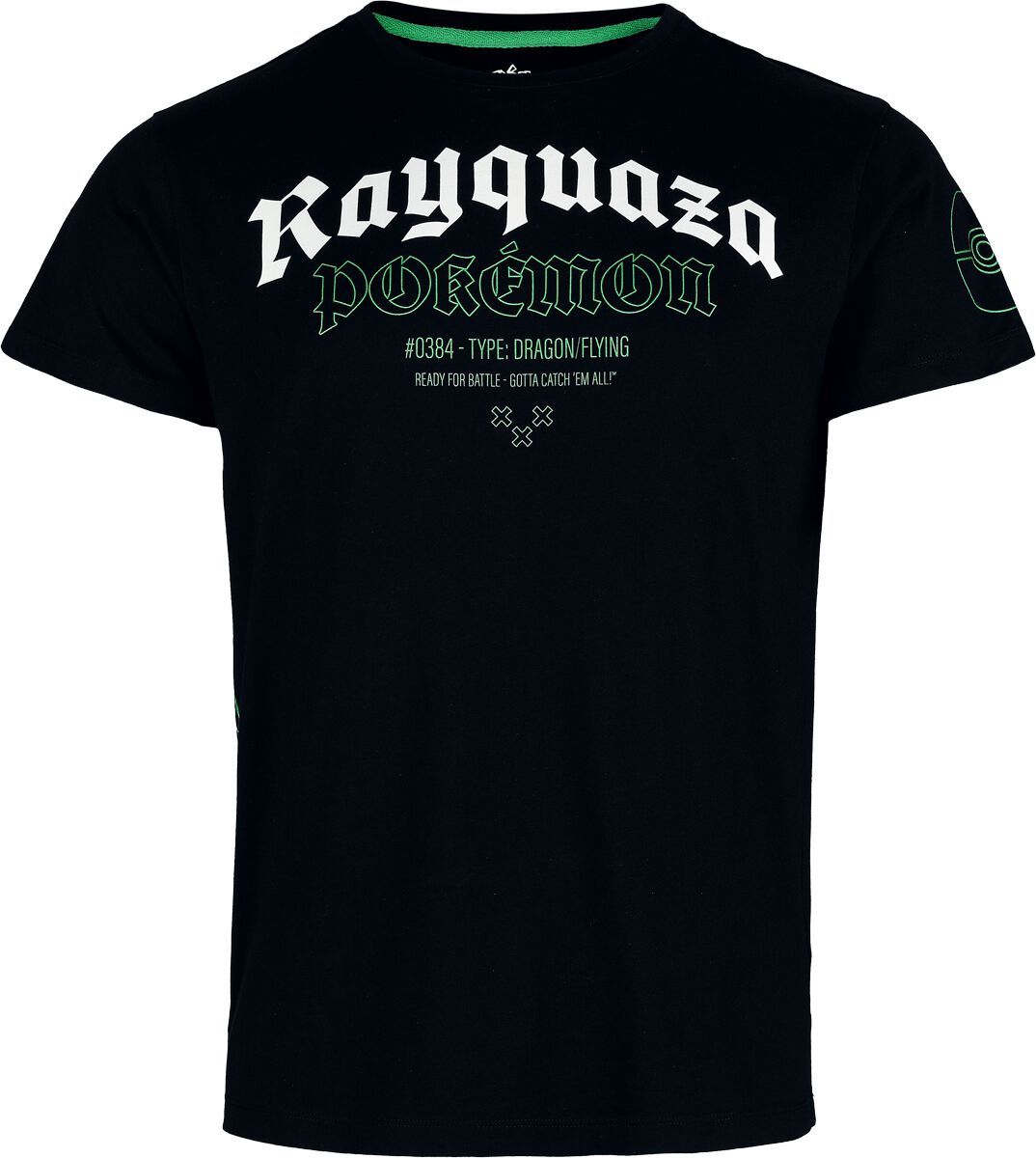 Pokémon Rayquaza Tričko černá - Merchstore.cz Pokémon Rayquaza Tričko černá - Merchstore.cz