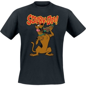 Scooby-Doo Let's Eat Sandwich Tričko černá - Merchstore.cz