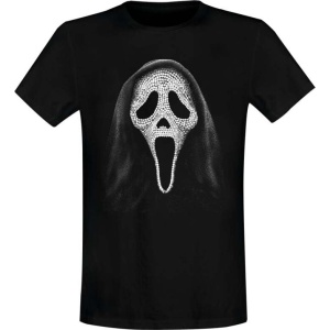 Scream (Film) Ghostface - Bling Tričko černá - Merchstore.cz