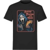 Scream (Film) Ghostface - Horror Movie And Chill Tričko černá - Merchstore.cz