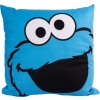 Sesame Street Cookie Monster dekorace polštár modrá/cerná - Merchstore.cz