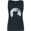Sesame Street Krümelmonster - Moonlight - Cookie Monster Dámský top černá - Merchstore.cz