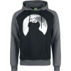 Sesame Street Krümelmonster - Moonlight - Cookie Monster Mikina s kapucí cerná/šedá - Merchstore.cz