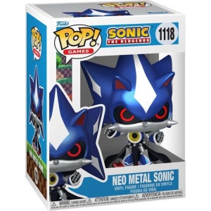 Sonic The Hedgehog Vinylová figurka č.1118 Neo Metal Sonic Sberatelská postava standard - Merchstore.cz