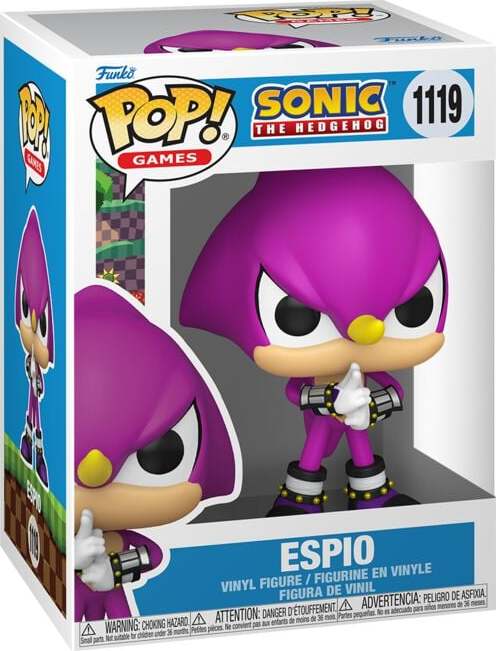 Sonic The Hedgehog Vinylová figurka č.1119 Espio Sberatelská postava standard - Merchstore.cz Sonic The Hedgehog Vinylová figurka č.1119 Espio Sberatelská postava standard - Merchstore.cz