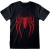 Spider-Man Spiderman Video Game - Spider Symbol Tričko černá - Merchstore.cz