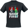 Star Wars Han Shot First Tričko černá - Merchstore.cz