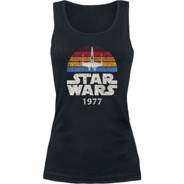 Star Wars X-Wing 77 Dámský top černá - Merchstore.cz