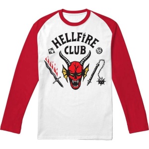 Stranger Things Hellfire Club Tričko s dlouhým rukávem vícebarevný - Merchstore.cz