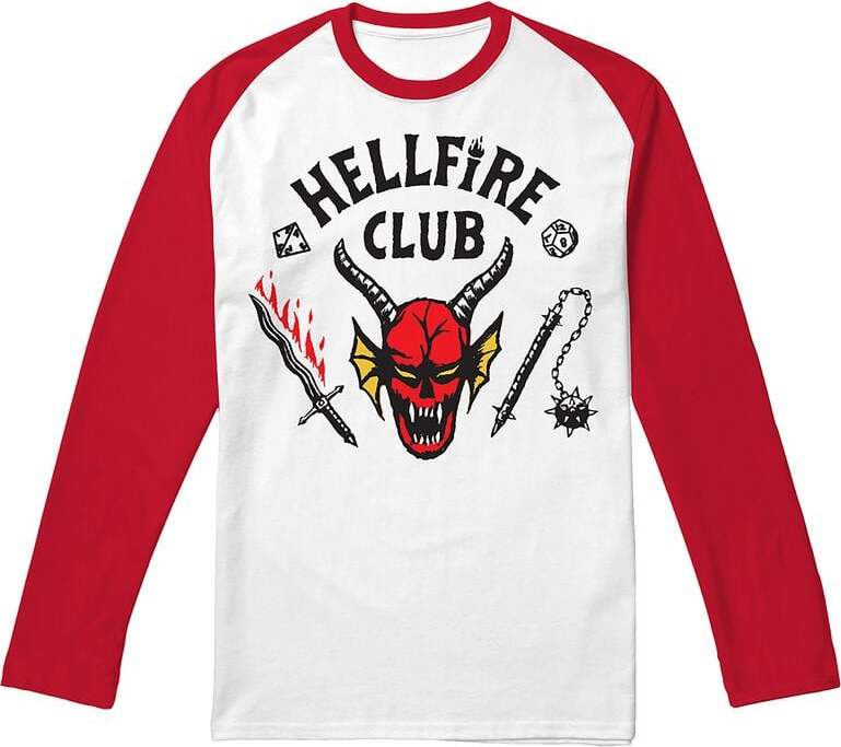 Stranger Things Hellfire Club Tričko s dlouhým rukávem vícebarevný - Merchstore.cz Stranger Things Hellfire Club Tričko s dlouhým rukávem vícebarevný - Merchstore.cz