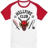 Stranger Things Hellfire Club Tričko vícebarevný - Merchstore.cz