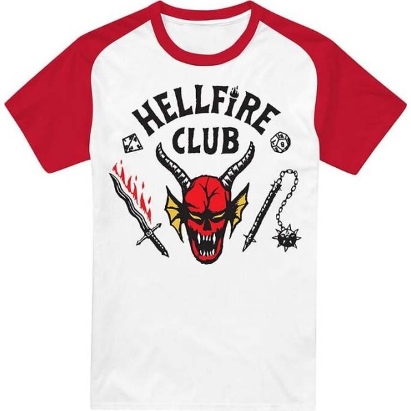 Stranger Things Hellfire Club Tričko vícebarevný - Merchstore.cz