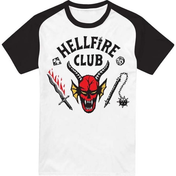 Stranger Things Hellfire Club Tričko vícebarevný - Merchstore.cz