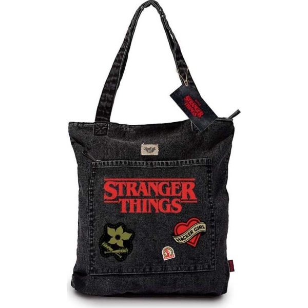 Stranger Things Plátená taška vícebarevný - Merchstore.cz