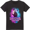 Stranger Things Steve Harrington - Metall Burst Tričko černá - Merchstore.cz