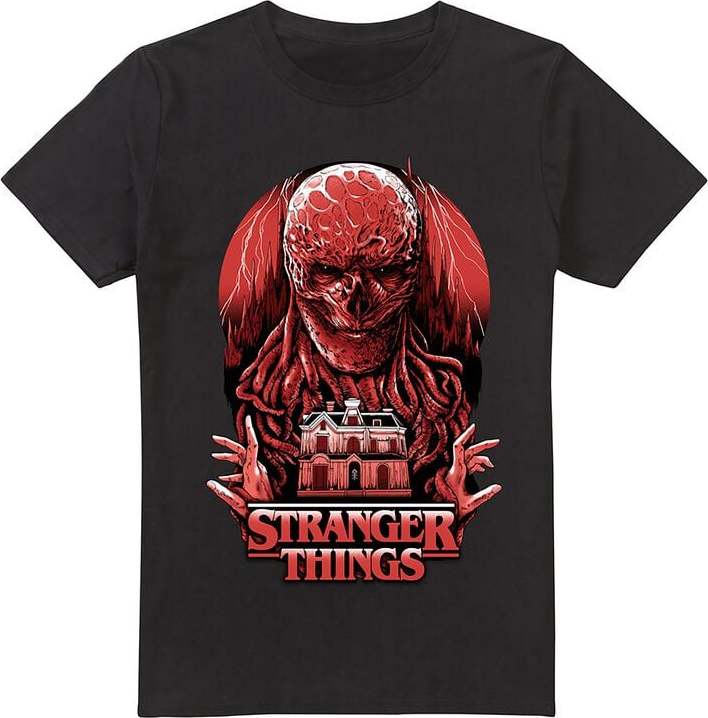 Stranger Things Vecna Horror Tričko černá - Merchstore.cz Stranger Things Vecna Horror Tričko černá - Merchstore.cz