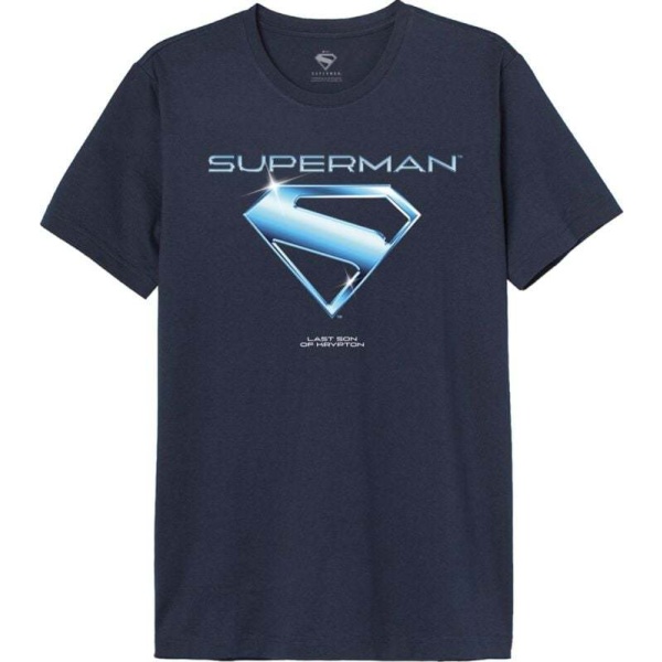 Superman 2025 - Steel Tričko námořnická modrá - Merchstore.cz