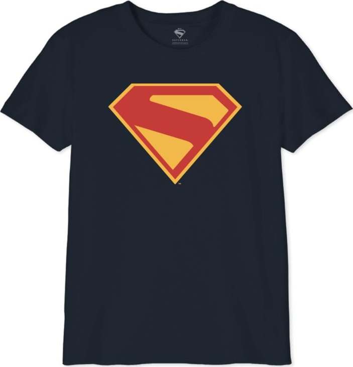 Superman Kids - Logo - 2025 detské tricko námořnická modrá - Merchstore.cz Superman Kids - Logo - 2025 detské tricko námořnická modrá - Merchstore.cz