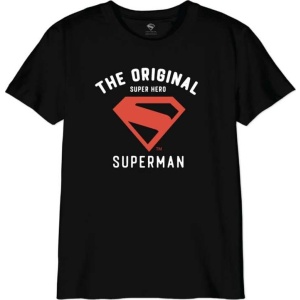 Superman Kids - Super Hero detské tricko černá - Merchstore.cz