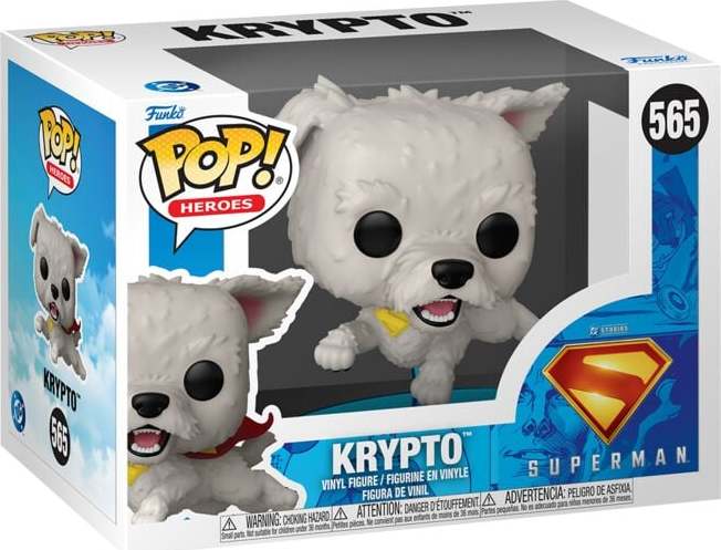 Superman Vinylová figurka č.565 Krypto Sberatelská postava standard - Merchstore.cz Superman Vinylová figurka č.565 Krypto Sberatelská postava standard - Merchstore.cz
