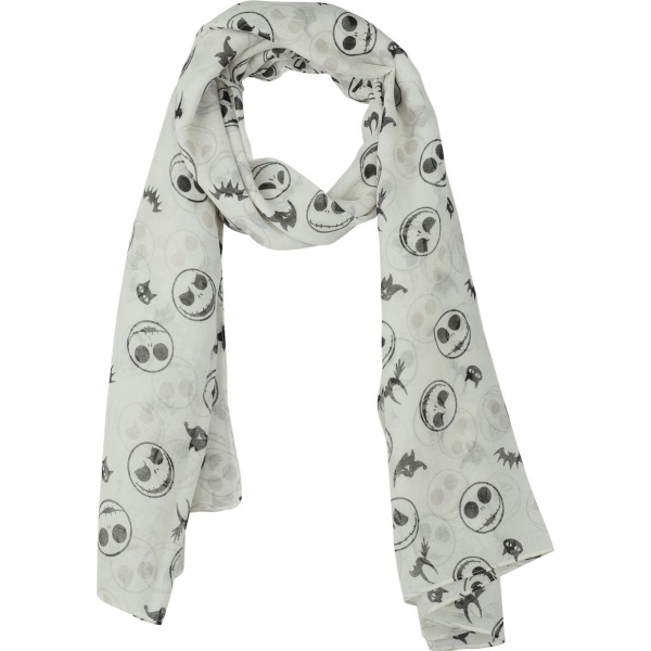The Nightmare Before Christmas Jack & Bats Šátek/šála vícebarevný - Merchstore.cz